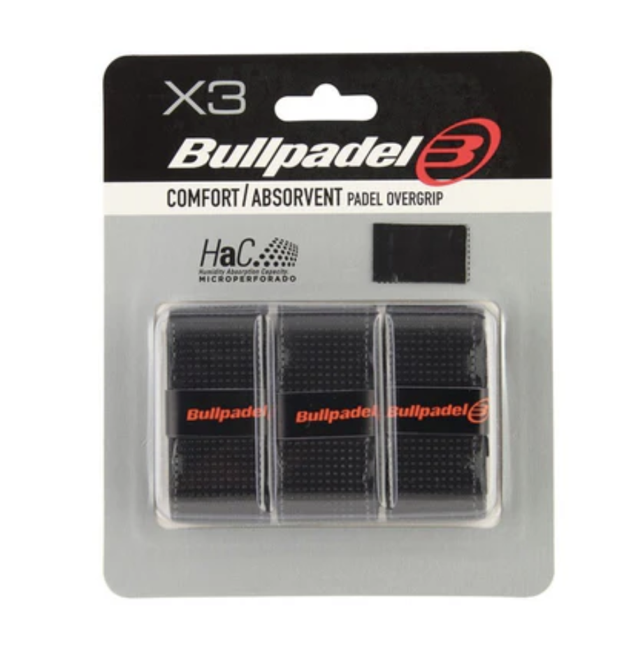 Bullpadel gripovi – udobni i upijajući (pakovanje od 3 komada)
