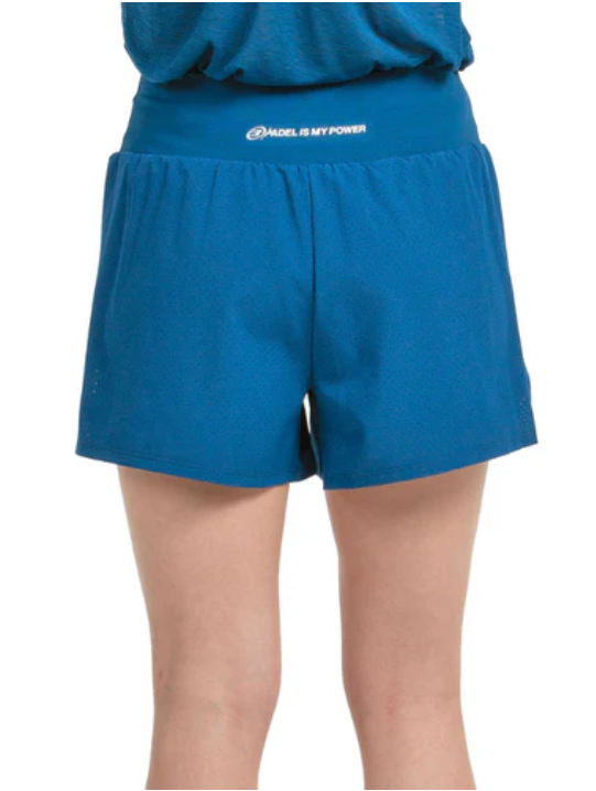 Ženski šorts Bullpadel Dictio plavi - Слика 2